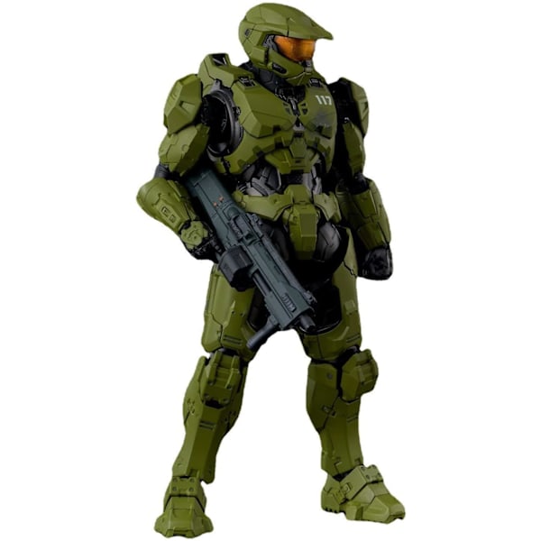 Halo Infinite: Master Chief Mjolnir MK VI [GEN 3] 1:12 Skalig Actionfigur, Flerfärgad