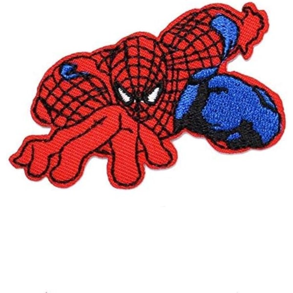 Iron-on Patch 15 delar Iron-on Patches Spider Man broderade