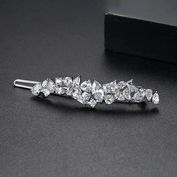 Hårklipp for kvinner, bryllupshårtilbehør, diamant hårklipp