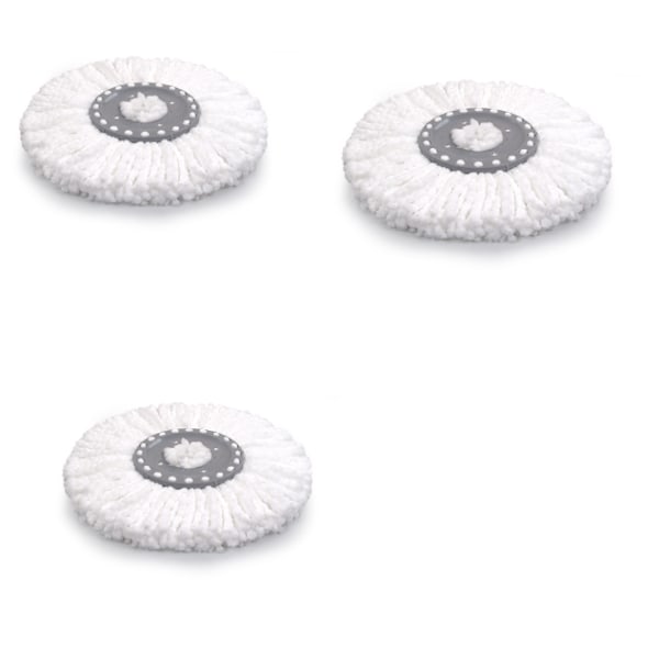 3 stk. Erstatningshode for Clean Twist Disc-mopp