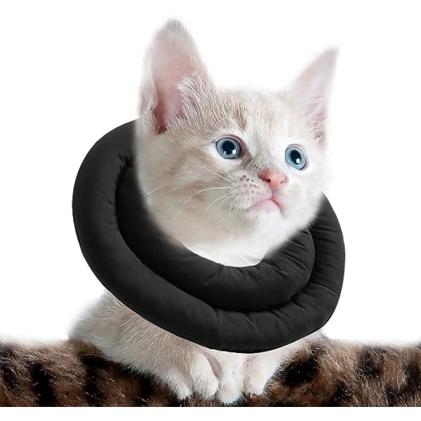 Adjustable cat collar, soft cat collar, anti - lick cat collar