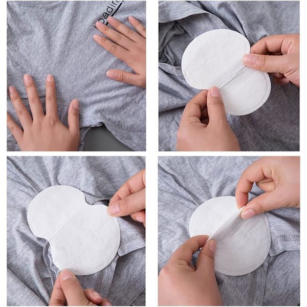 60 stk. Usynlige Antiperspirant Pads til Armhuler