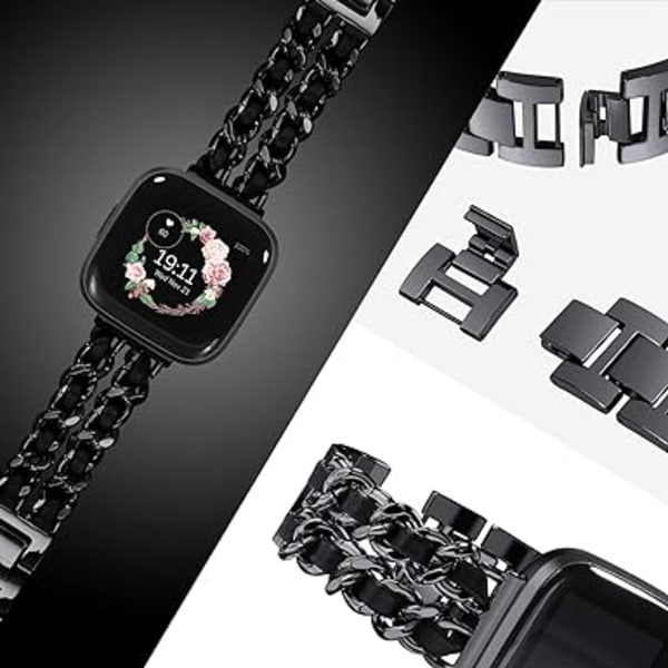 1 kpl Ranneke Fitbit Versa 2:lle, Vaihtohihna