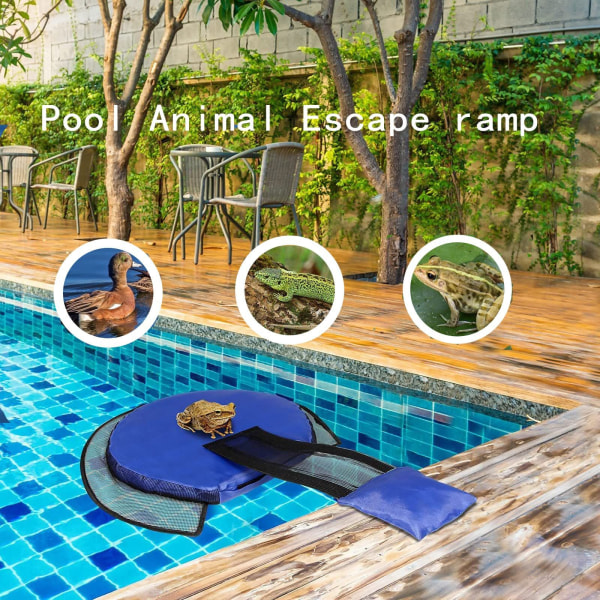 1 Stycke Utomhus Pool Escape Pool Critter Frog Escape Strap Pool