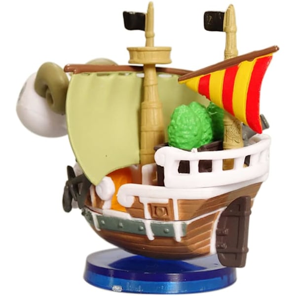Thousand Sunny Modelskib Populær Anime New World Version 2.7INCH Trendy Ornamenter Bedste Gave
