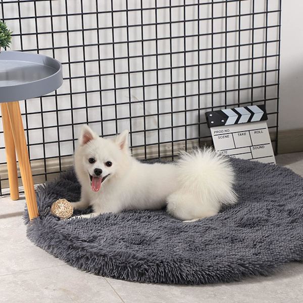Super Blød og Fluffy Plys Hundemåtte, Hundebed, Kattebed, Kæledyr