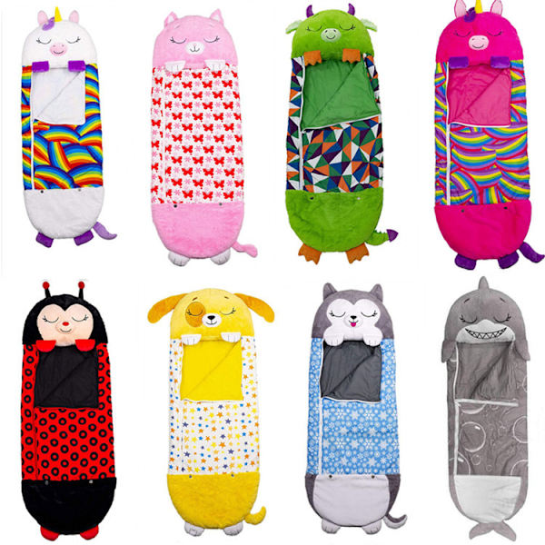 Foldbar soveposepude, 2 i 1 tykkelse kreativ