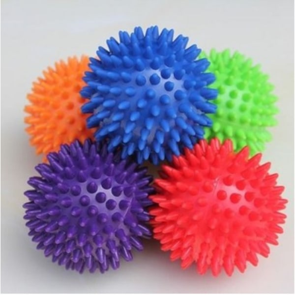 Lacrosse & Spiky Massageboll Set - Perfekt för triggerpunkter