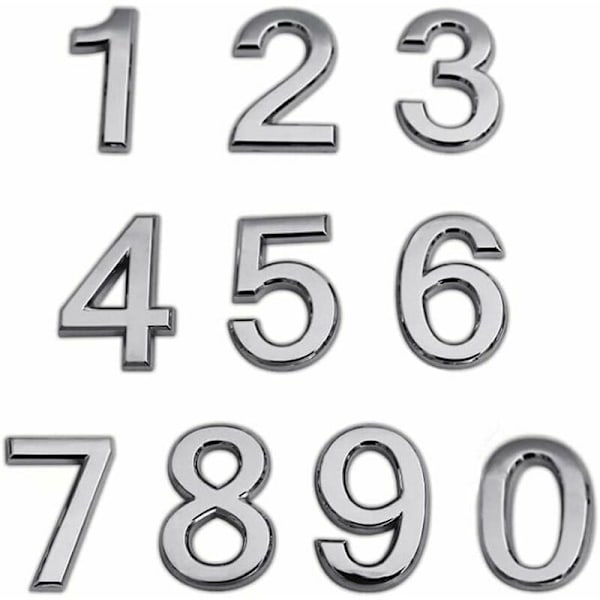 Ovinumero Kirjain Laatikko Numero Talo Numero Liima 0-9 Osoite