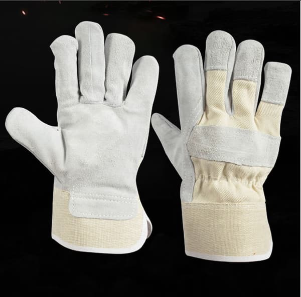 3 Par Leather Arbeids Hansker - Høy Kvalitet Tykke Hansker for