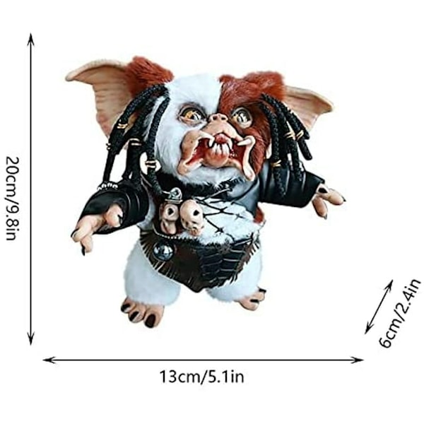 2024 Uusi Moguai Käsityönukke, 15cm/5.9\" Mogwai Gizmo Art Pehmolelu