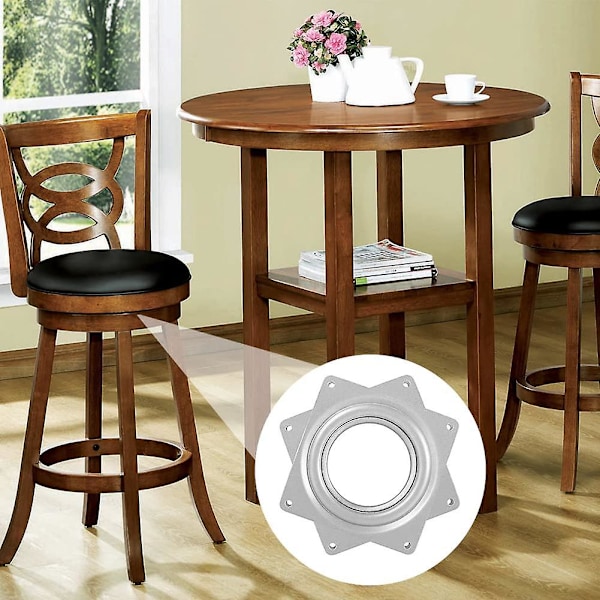 Kulelager dreieskiveplate base, 360 roterende skive, 4 tommer