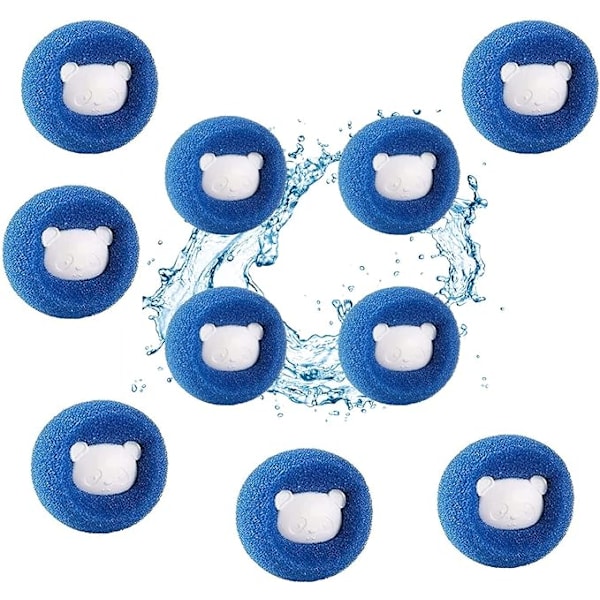 10 Stykker Vaskemaskin-Vaskesvamper, Vaskemaskin-Hårballer