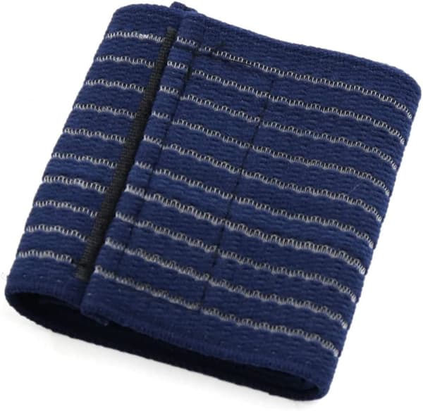 Mørkeblå Elastisk Sports Håndledsbandage Håndflade Wrap Bandage