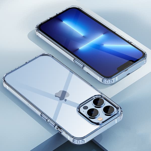 1 Pakk Kompatibel med iPhone 13 Pro Max Klar Kasse, Støtsikker