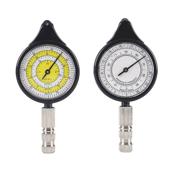 2 stk. Kortmåler Odomter Multifunktion Kompas Kurvimeter Enhed, Opisometer, Kurvimeter