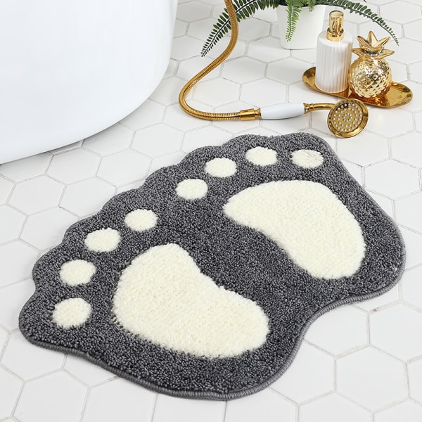 Lovely Big Feet Bathroom Fluffy Blanket Hygroscopic Carpet