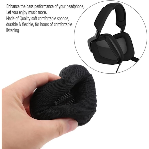Öronkuddar Öronkuddersättning för Corsair Void RGB Elite Headset
