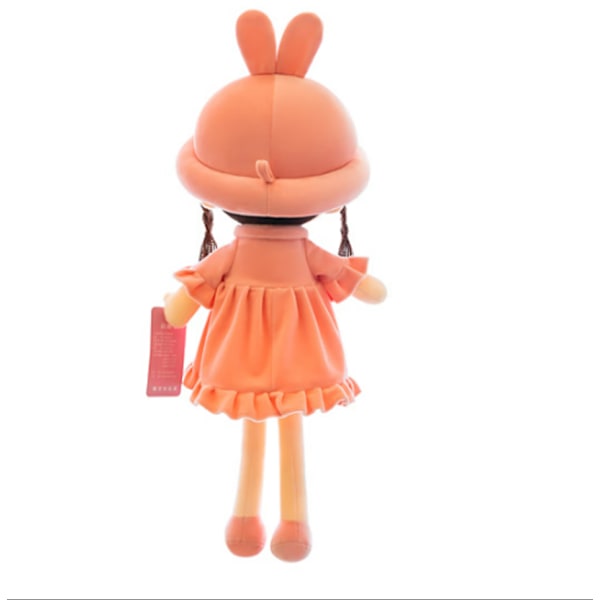 Söt Ragdocka Flicka Mjuk Plysch Leksak Babydocka Mini Prinsessa Docka i
