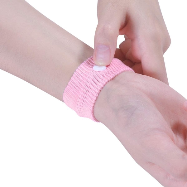 2 Par Acupressur Armband Mot Illamående för Graviditet, Resor