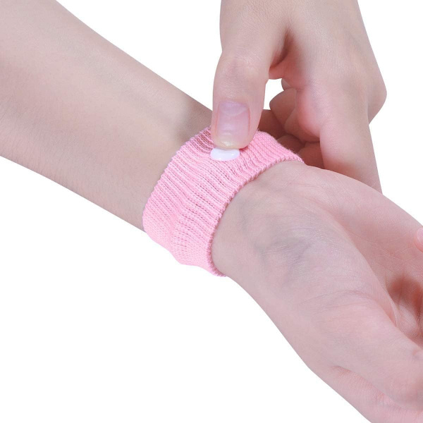 2 Par Anti-kvalme Akupressur Armbånd for Graviditet, Reise