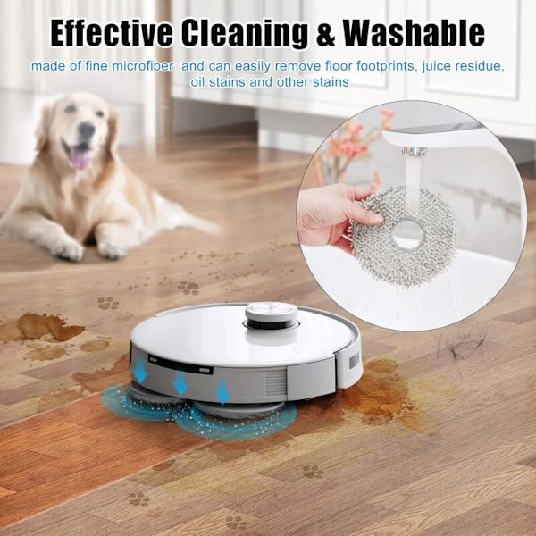 14 kappaleen vaihtotarvikepaketti Ecovacs Deebot T30 Omni T30 P -imurille