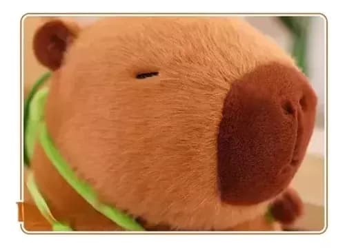 Plush Capybara Ryggsäckar & Små Sköldpaddor, 1 Styck