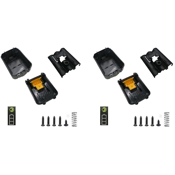 2x Dcb120 Batteriboks Til Dewalt 10.8v 12v Lithium Ion Batteri