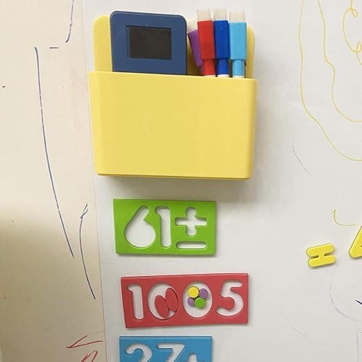 2 sett magnetiske markørholdere whiteboard viskelærholder fast tørr