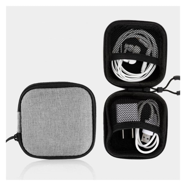 Bärbar Bluetooth-hörlursfodral Hörlurssladdväska