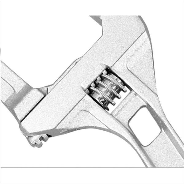 Justerbar skiftnyckel Stor öppningsnyckel för badrum med bred käke