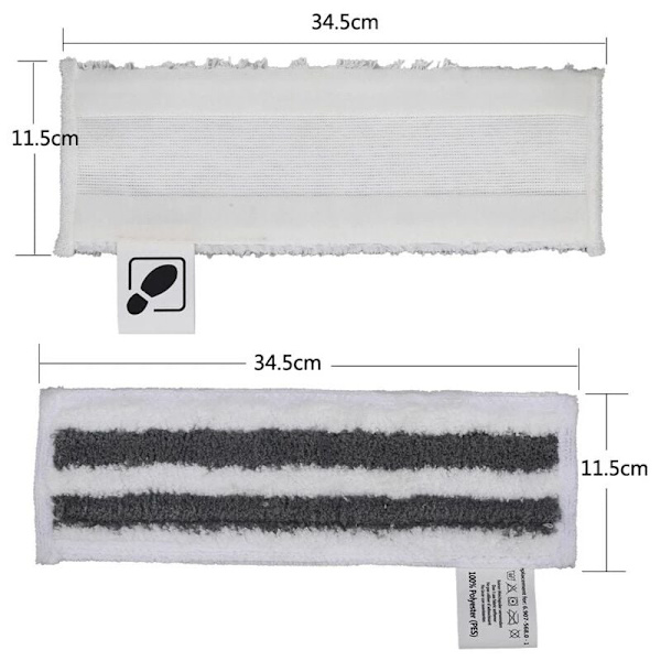 Tilbehør til Karcher Easyfix SC2 SC3 SC4 SC5 Mikrofiberklude M