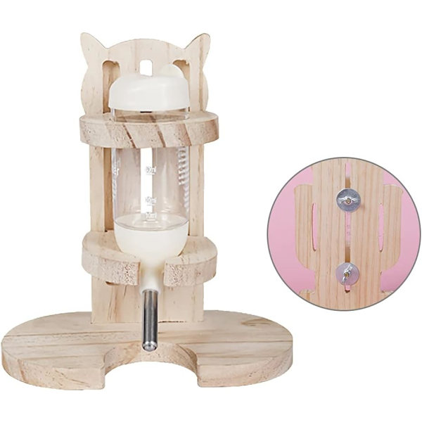 Vannbeholder for små dyr, automatisk babyflaske-dispenser