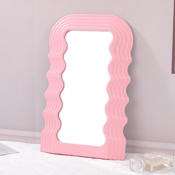 Decorative Rectangular Wall Hanging Mirror for Bedroom Living