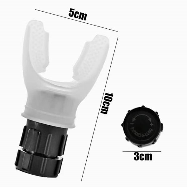 Fitness Lung Trainer 5*10cm Silikon Sikker Lungetræningsapparat