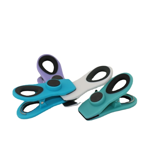 Chipklips, Magnetiske Klips, Sett med 7, Pose Klips, Matpose Klips