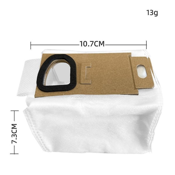 7 kpl Yhteensopiva Xiaomi Roborock H7 H6 -imurin kanssa, kudotusta kankaasta valmistetut osat