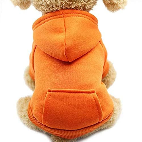 Katt Hoodie Bomulls Hundkläder med Vinterjacka och Ytterficka