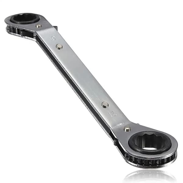 Dubbelsidig Dubbel Ring Ratschnyckelset, 5-delad Dual