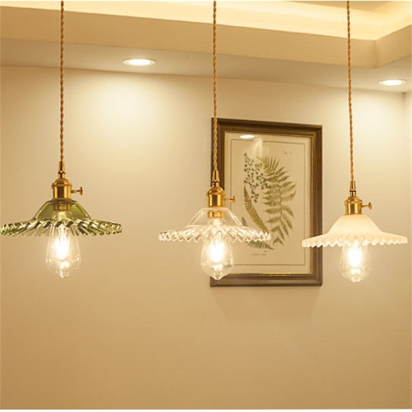 Industriel Vintage Glas Loftlampe Vintage Glas Loftlampe