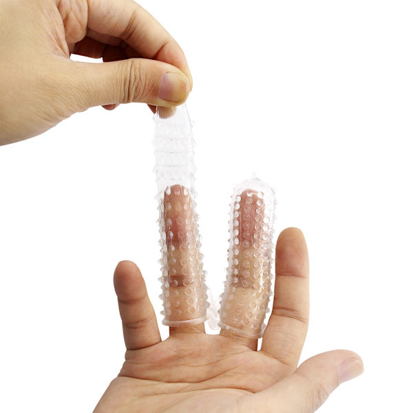 4 stk. Spot Fingerhylser for Kvinner Silikon Fingerdeksel Kvinne