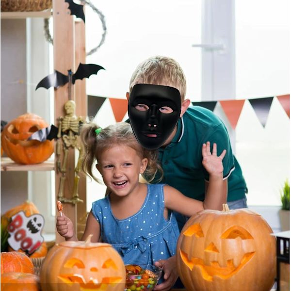 Halloween Kostym Masker för Vuxna och Barn, Helansikte