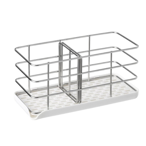 20*8.5*10cm Køkken Rustfrit Stål Rengøringsopvaskklud Opbevaring