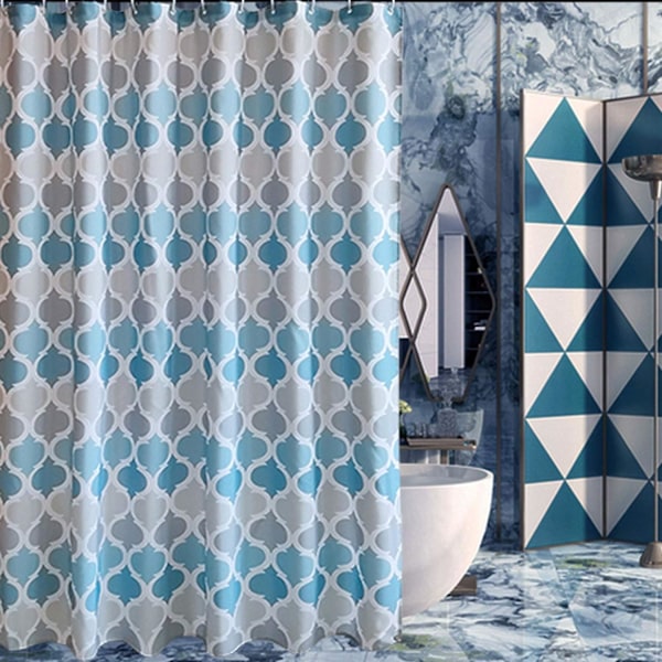 Duschdraperi Dekorativ Mögel- och Vattenresistent Polyester