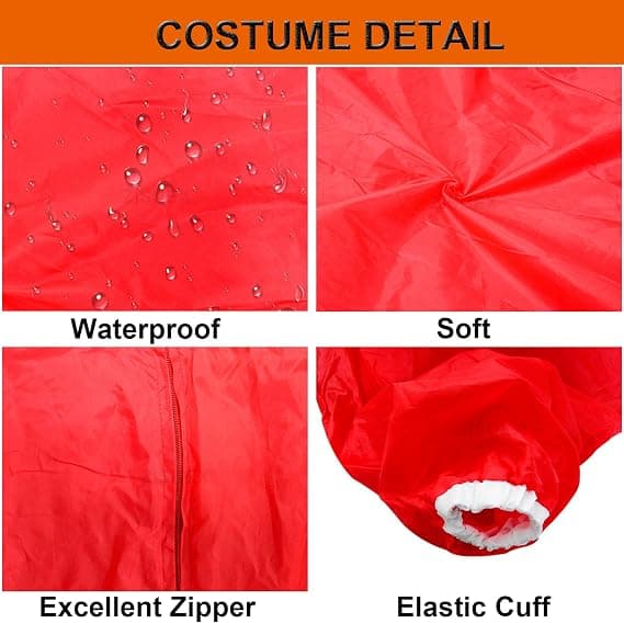 Oppustelig Julemandskostume - Oppustelig Juledragt Julejumpsuit