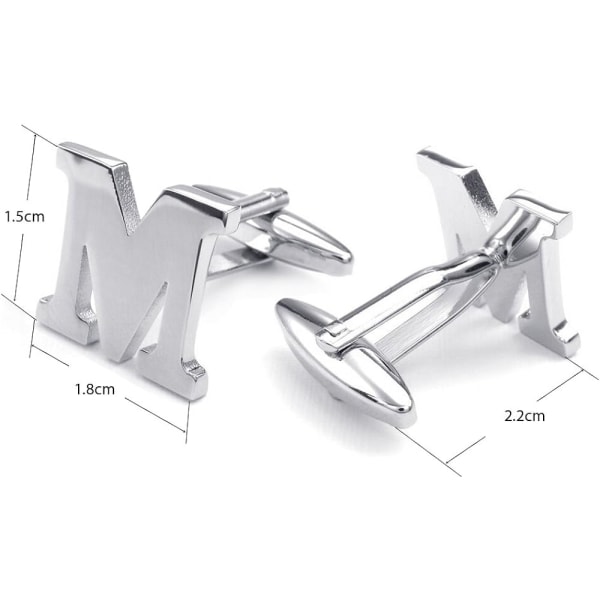 Men's Cufflink Shirt Wrist Collar Stainless Steel Wedding Gift