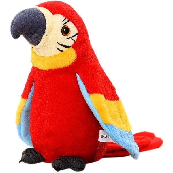 Det sødeste papegøjelegetøj imiterer lyd, fylder dyr, gentager