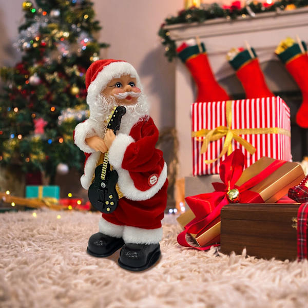1 Glad Dansande Tomte-leksak