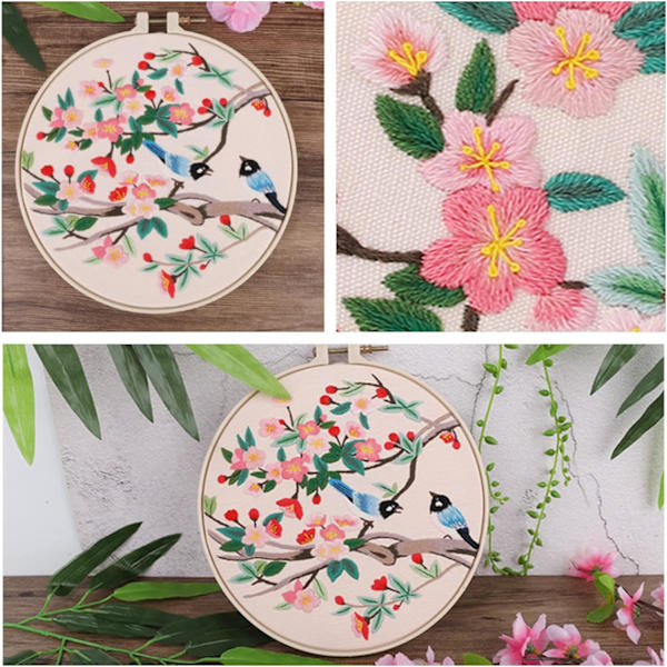 Broderikit for voksne nybegynnere, broderikit
