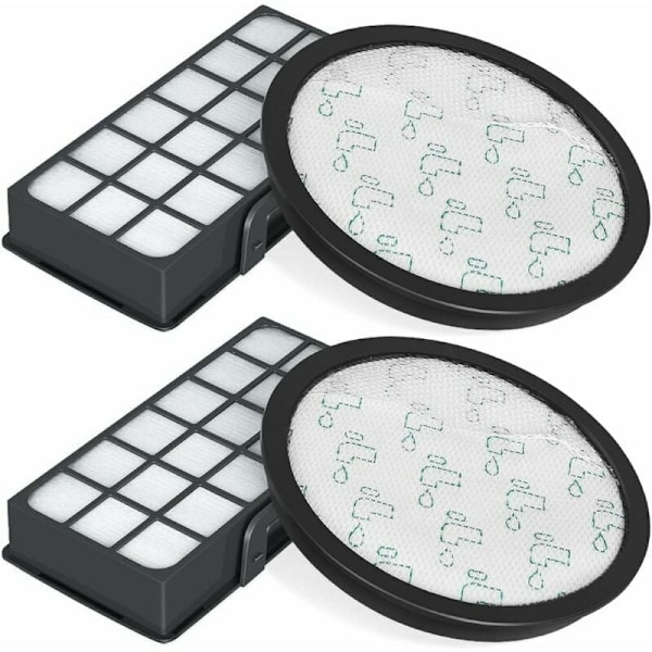Set med 2 HEPA-filtre for erstatning for Rowenta Silence Force C